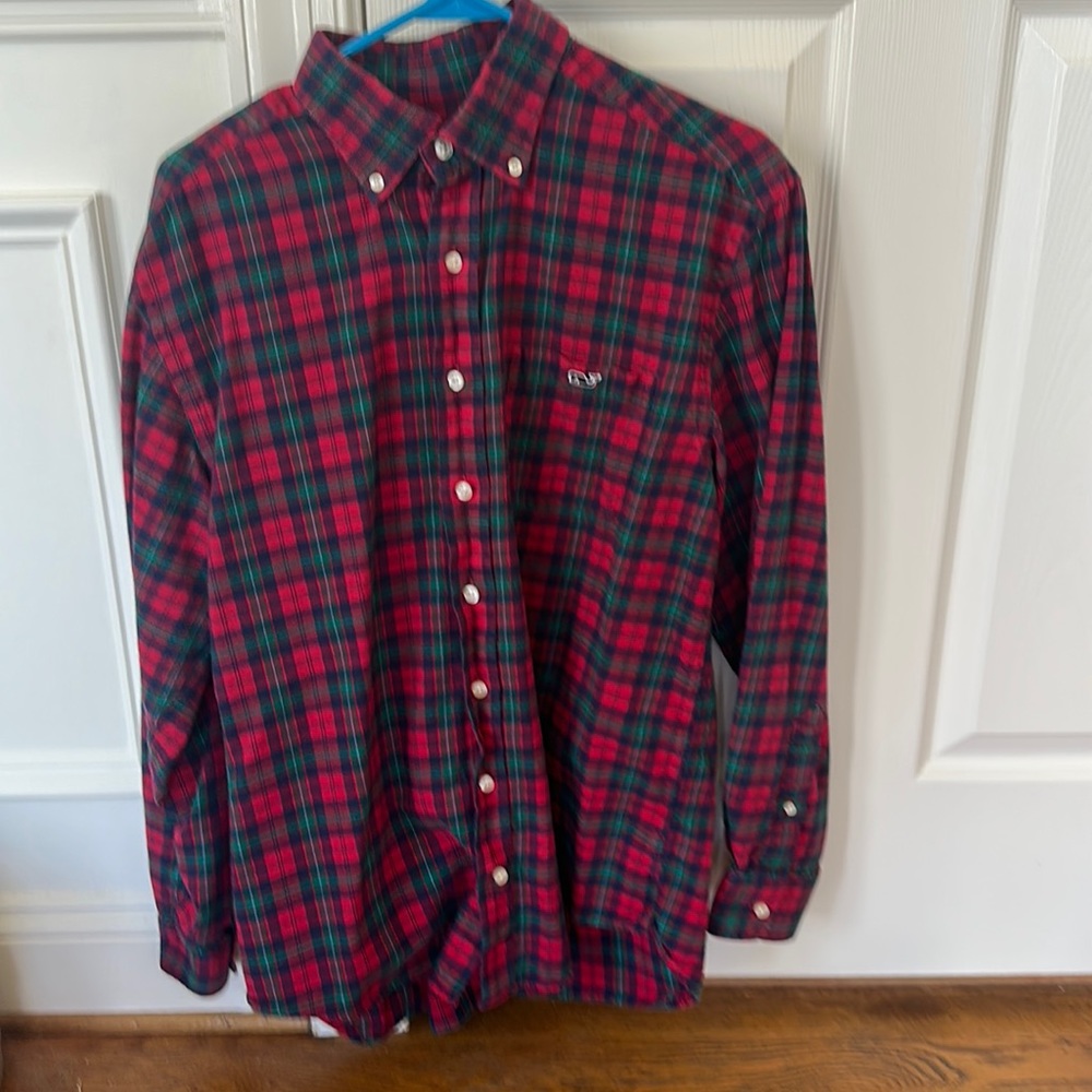 Vineyard Vines flannel size M